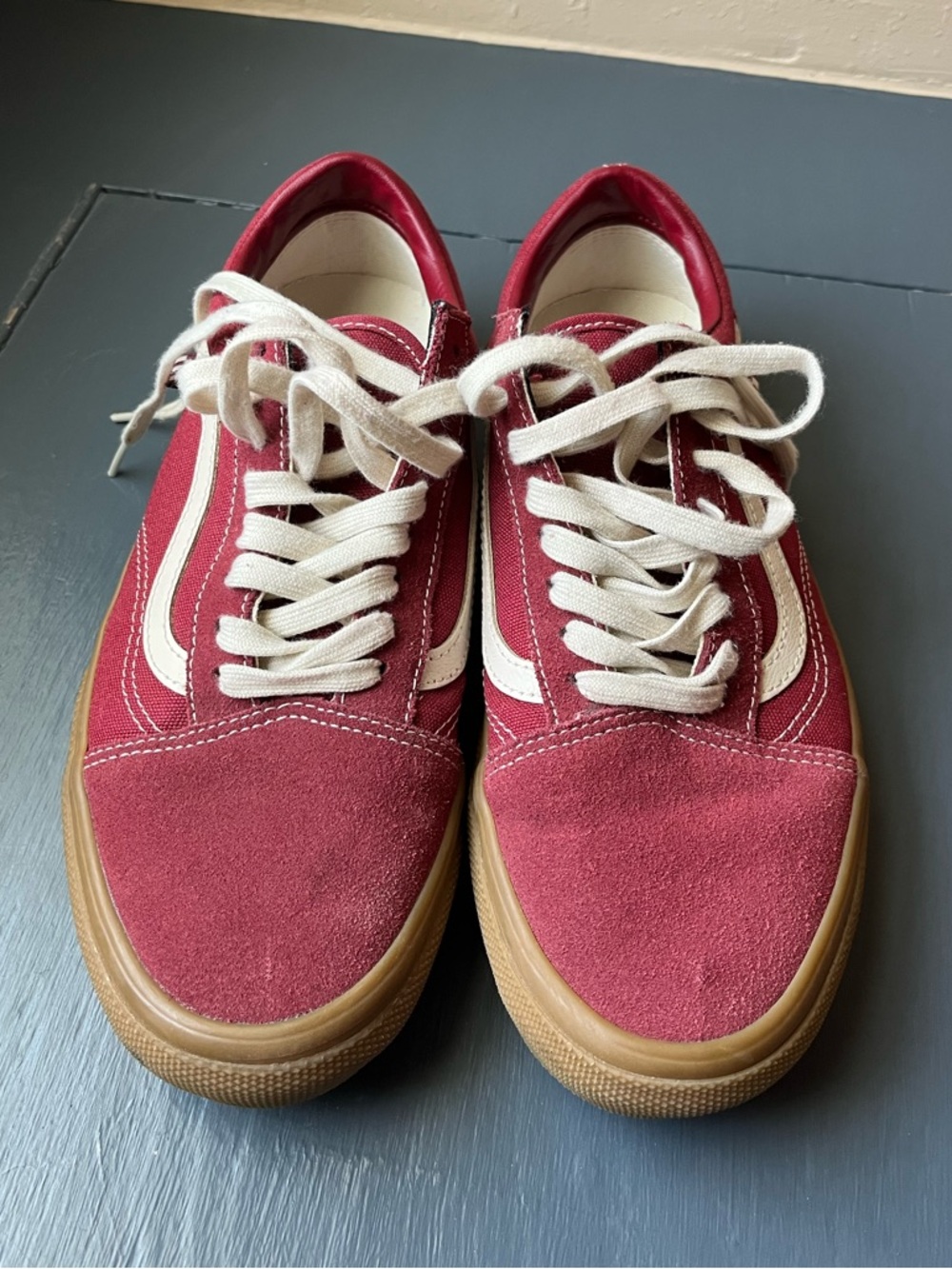 Vans red gumshoe sneakers 8 Men’s/9.5 Women’s